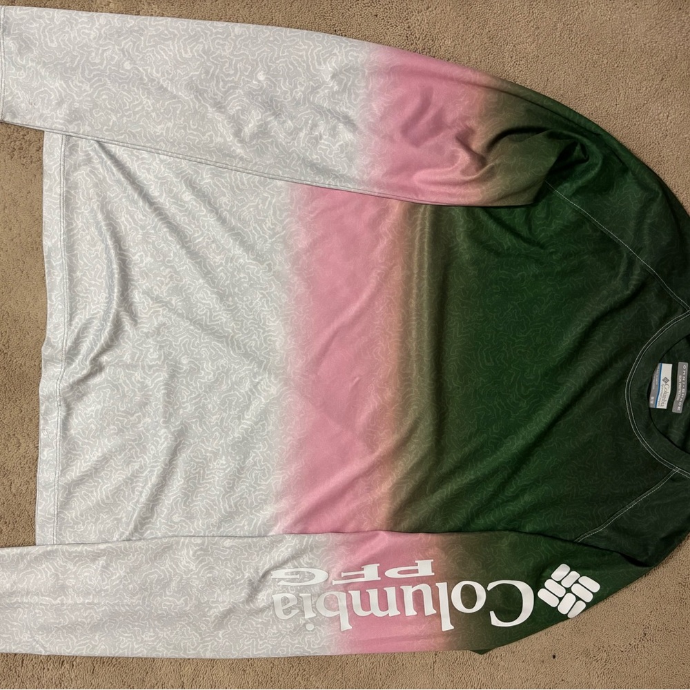 Columbia PFG Omni-Shade Rainbow Trout Shirt